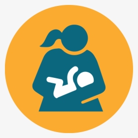 Digestive Symptoms Of Cow’s Milk Protein Allergy - Breastfeeding Icon Png, Transparent Png, Free Download