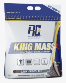 Ronnie Coleman Signature Series Mass Gainer Dark Chocolate - Rc King Mass 15 Lbs, HD Png Download, Free Download
