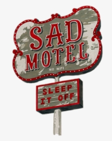 Freetoedit Panneau Motel - Street Sign, HD Png Download, Free Download