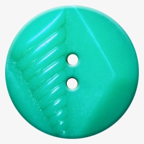 Button With Diamond And Diagonal Line Design, Turquoise - Circle, HD Png Download, Free Download