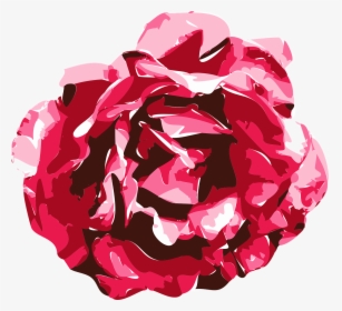 Vector Graphics Of A Rose - Red Rose Transparent Png Draw, Png Download, Free Download