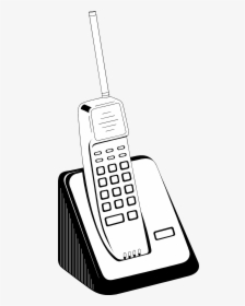 Transparent Telephone Pole Clipart - Cordless Phone Clip Art, HD Png Download, Free Download