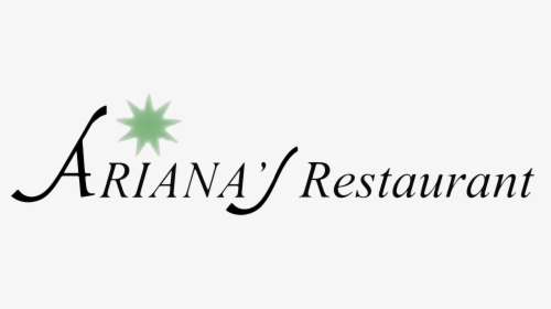 Ariana"s Restaurant - Calligraphy, HD Png Download, Free Download