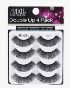 Ardell Double Up Strip Lashes - Ardell Double Up 4 Pack, HD Png Download, Free Download