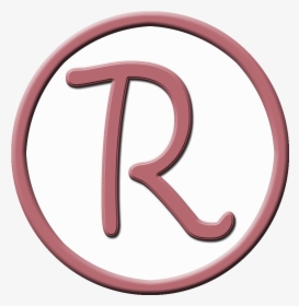 Capital R In Rose, HD Png Download, Free Download