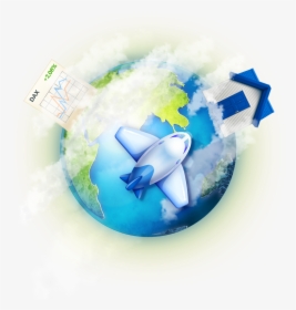 Modern Banking Outbank - Earth, HD Png Download, Free Download