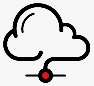 Cloud Backup And Cloud Storage - Line Art, HD Png Download, Free Download