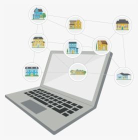 Shared Listings - Isometric Laptop, HD Png Download, Free Download
