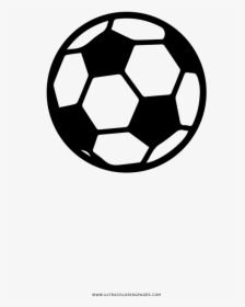 Soccer Ball Coloring Page - Sport And Recreation Png, Transparent Png, Free Download