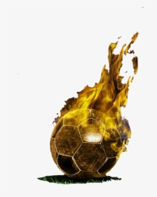 #fireball #bola #fogo #ball #fire #soccer #futebol - Soccer Field Soccer Balls, HD Png Download, Free Download
