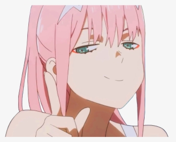 Zero Two Smug Faces Hd Png Download Kindpng