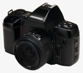 Digital Photo Camera Png Image - D5000 With 35mm 1.8, Transparent Png, Free Download