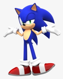 Smug Sonic - Pose Sonic The Hedgehog 2d, HD Png Download, Free Download