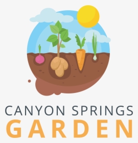 Feb & March Garden Classes Clipart , Png Download - Vegetable Garden Logo, Transparent Png, Free Download