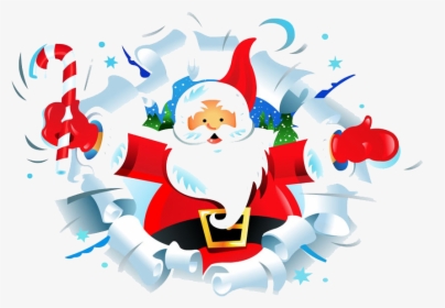 Free Christmas Images Santa, HD Png Download, Free Download