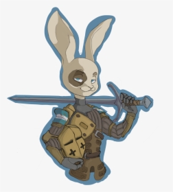 Smug Rabbit - Cartoon, HD Png Download, Free Download