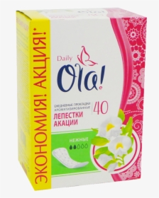 Изображение Ola Daily Lepestki Akasii Zenan Prokladkasy, HD Png Download, Free Download