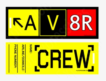 Flight Crew Sticker, HD Png Download, Free Download