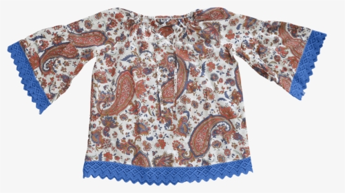 Túnica Teen Renda Azulão , Png Download - Blouse, Transparent Png, Free Download