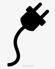 Plug Coloring Page - Illustration, HD Png Download, Free Download