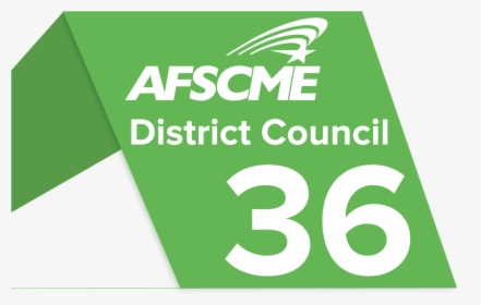 Afscme District Council 36 Logo - Afscme, HD Png Download, Free Download