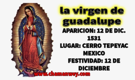 La Virgen De Guadalupe , Png Download - L Virgen De Guadalupe, Transparent Png, Free Download