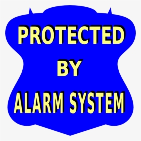 Alarm Sign Svg Clip Arts - Alarm Systems Clip Art, HD Png Download, Free Download