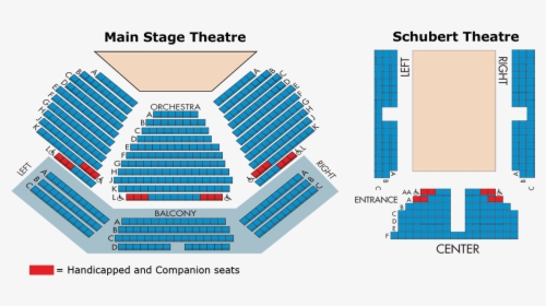Labuda Center Seating Charts - Distance From Stage To Seating, HD Png Download, Free Download