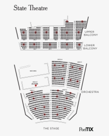 State Theater Portland Maine Seating Chart, HD Png Download, Free Download