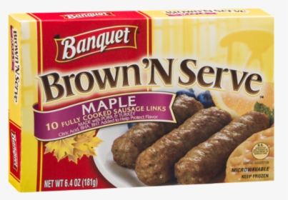 Brown N Serve Sausage Maple, HD Png Download, Free Download