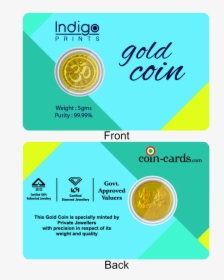 Feature - Gold Coin Cards, HD Png Download, Free Download