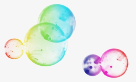 #bubbles #rainbow #rainbowbubbles #overlay #frame #freetoedit - Circle, HD Png Download, Free Download