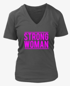 Women"s V Neck T Shirt - Active Shirt, HD Png Download, Free Download