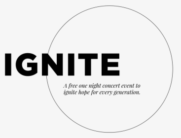 Ignitehopetext - Circle, HD Png Download, Free Download