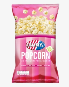 Family Bag Sweet Popcorn - Jimmys Popcorn, HD Png Download, Free Download