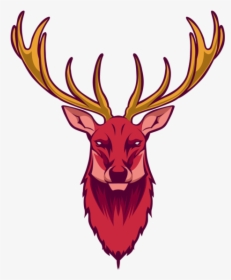Deer Head Vector Ecommerce Icon Photoshop Branding - Deer Face Vector, HD Png Download, Free Download