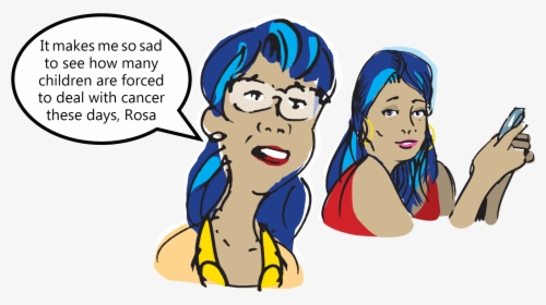 High And Rising Rosa Y Ana - Cartoon, HD Png Download, Free Download