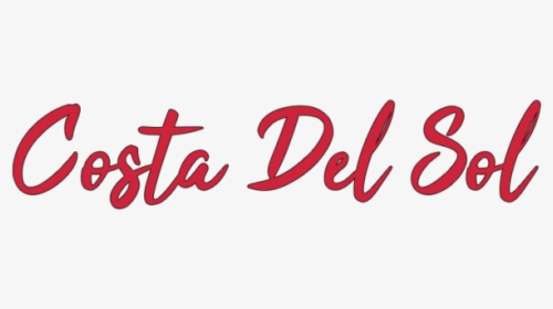 Costa Del Sol Text - Calligraphy, HD Png Download, Free Download