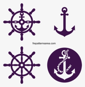 Silhouette Clipart Anchor - Symbols Of Columbus Day, HD Png Download, Free Download