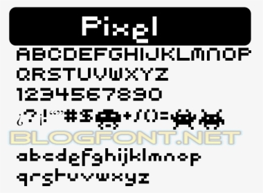 Pixel Font, HD Png Download, Free Download