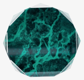 Green Marble Octagon Acrylic - Emerald, HD Png Download, Free Download