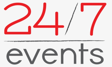 24/7 Events - 24 7 Events Logo, HD Png Download, Free Download