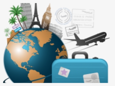 Transparent World Travel Clipart - Clipart Travelling, HD Png Download, Free Download