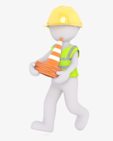 Worker 3d Clipart Png , Png Download - Sitting, Transparent Png, Free Download