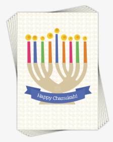 Chanukah Cards 6 Pack - Hanukkah, HD Png Download, Free Download