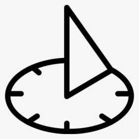 Sundial Icon Png, Transparent Png , Png Download - Sundial Clipart, Png Download, Free Download