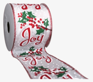 Christmas Joy 50yds Ribbon - Christmas Stocking, HD Png Download, Free Download