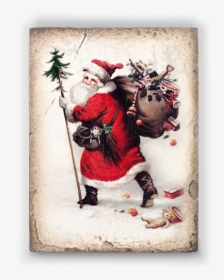 Old Fashioned Vintage Christmas Cards, HD Png Download, Free Download