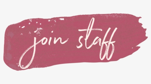 Join Staff - Calligraphy, HD Png Download, Free Download