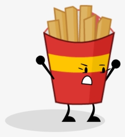 Battle Dream Island Fries - Bfdi Fries, HD Png Download, Free Download